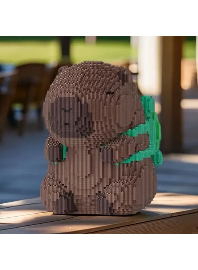 Capybara Building Blocks Set 9066 Model 4153 Pcs Animal Lover Series Gift - Image 4